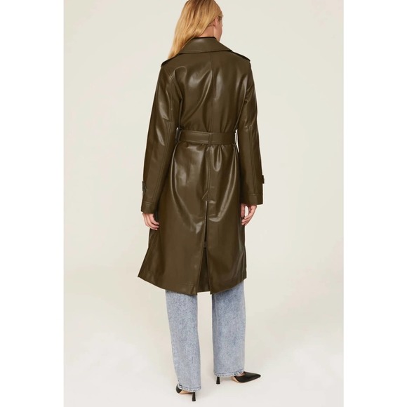 Marissa Webb Olive Trench Coat - Picture 10 of 11